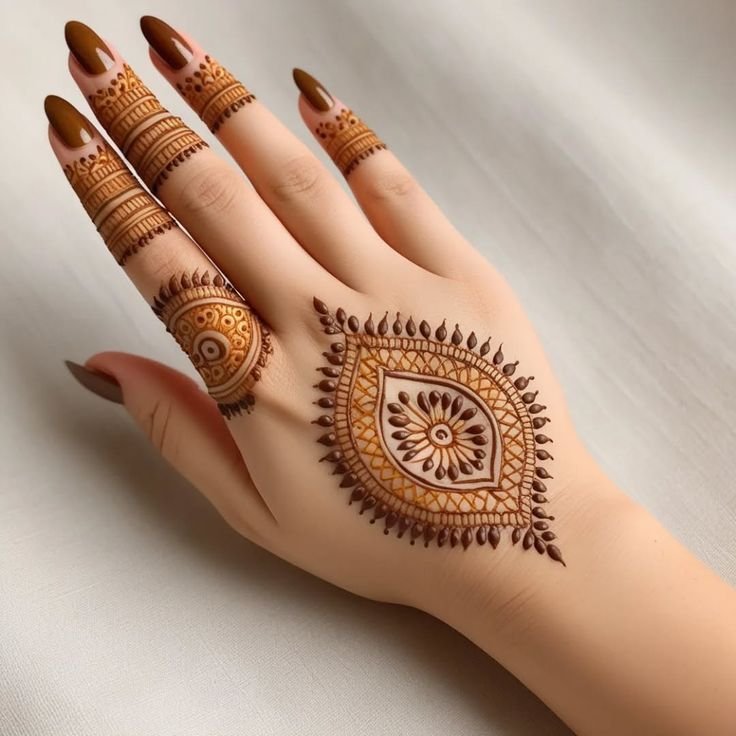 mehndi design simple