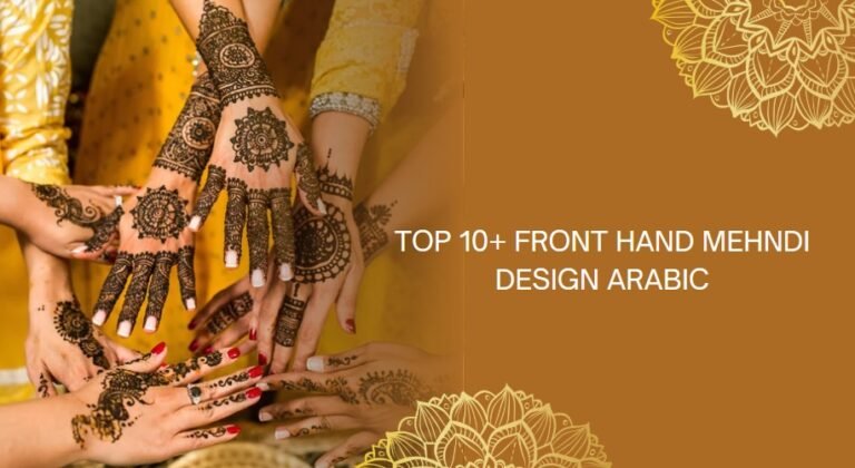 front hand mehndi design arabic
