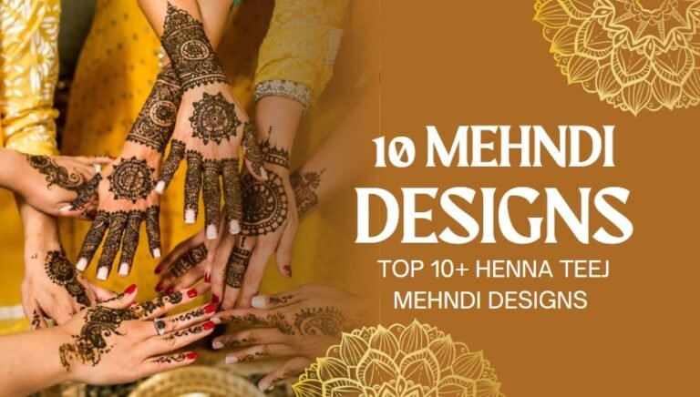 henna teej mehndi design