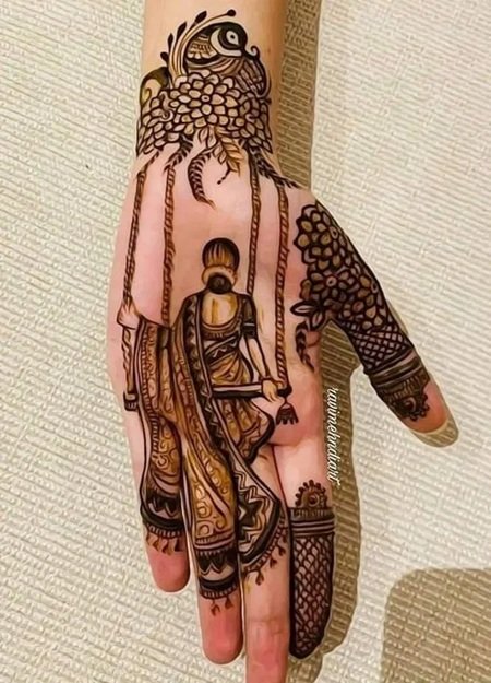 Top 10+ Henna Teej Mehndi Designs 9 henna teej mehndi design,Teej Mehndi Design,Mehndi Design,full hand mehndi designs for teej,Teej mehndi designs henna teej mehndi design Top 10+ Henna Teej Mehndi Designs henna teej mehndi design