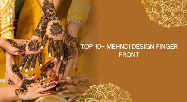 mehndi design finger front