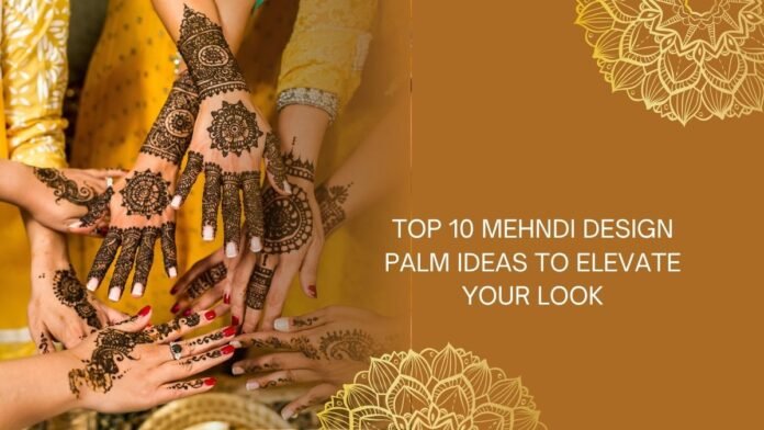 mehndi design palm
