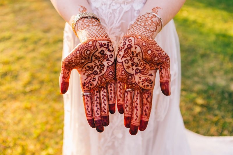 arabic stylish foot mehndi design