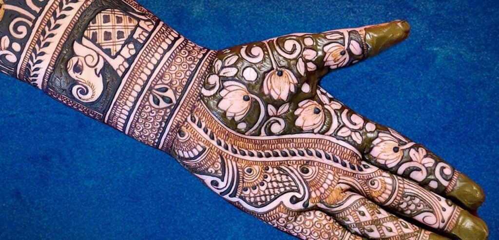 hathi mehndi design