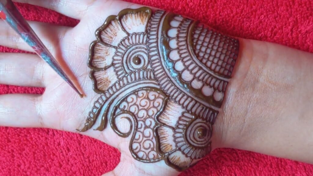 hathi mehndi design