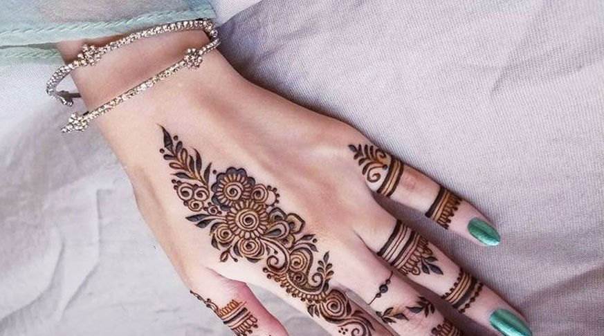 mehndi design for fingers