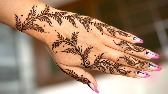 Top 10 Simple Half Hand Mehndi Design Front Side 1 simple half hand mehndi design front side,half full hand mehndi design simple half hand mehndi design front side Top 10 Simple Half Hand Mehndi Design Front Side simple half hand mehndi design front side