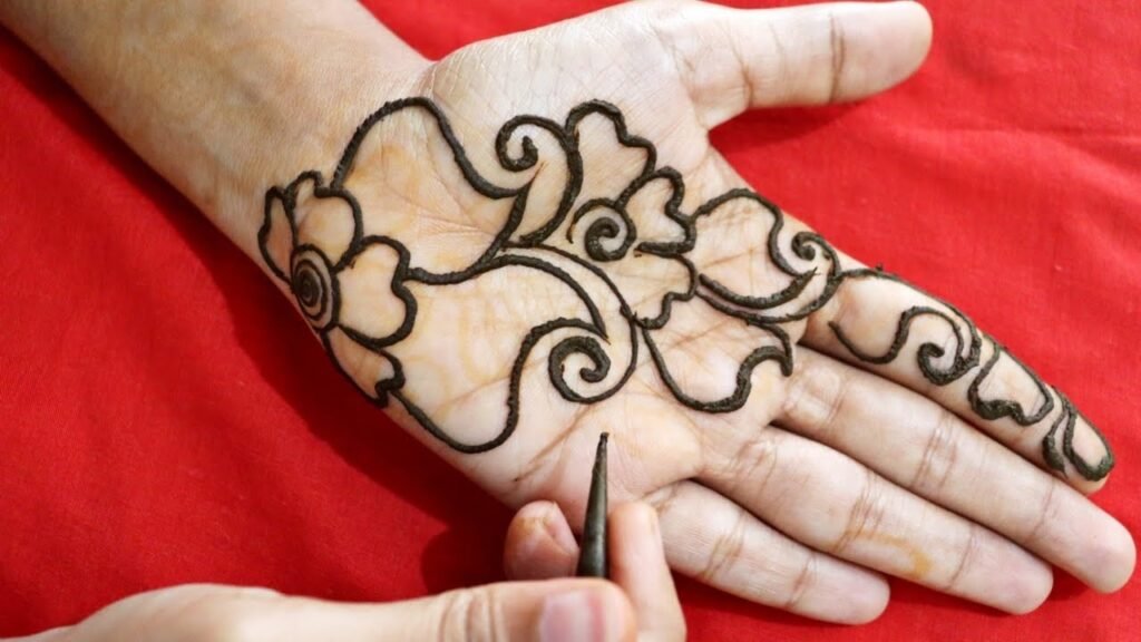 mehndi design palm
