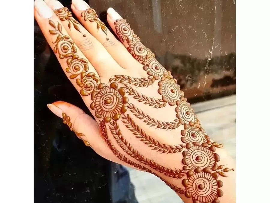 Top 10 Simple Back Checks Mehndi Design for a Stunning Look 2 simple back checks mehndi design simple back checks mehndi design Top 10 Simple Back Checks Mehndi Design for a Stunning Look simple back checks mehndi design