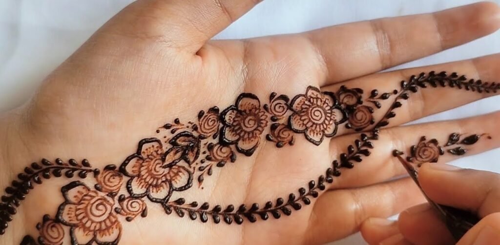 Top 10 Front Mehndi Design Simple: Elegant and Easy Styles for Every Occasion 3 front mehndi design simple,front hand simple mehndi design front mehndi design simple Top 10 Front Mehndi Design Simple: Elegant and Easy Styles for Every Occasion front mehndi design simple