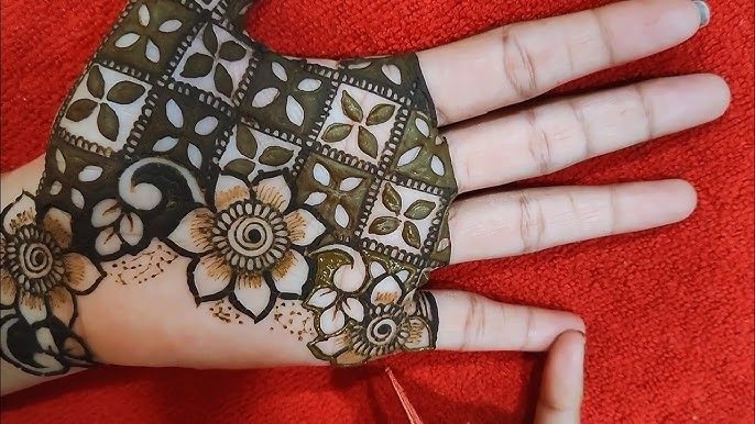 Top 10 Easy Square Mehndi Design: Simple Yet Stunning Henna Patterns 3 easy square mehndi design,square mehndi design easy square mehndi design Top 10 Easy Square Mehndi Design: Simple Yet Stunning Henna Patterns easy square mehndi design
